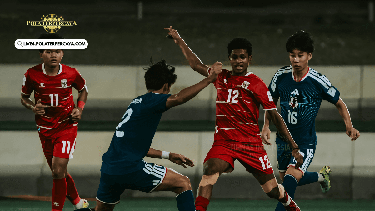 Indonesia national under-17 football team Takluk dari Japan national under-17 football team di Piala Asia U-17 2026